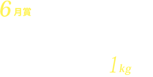 6月賞 期間合計120名様