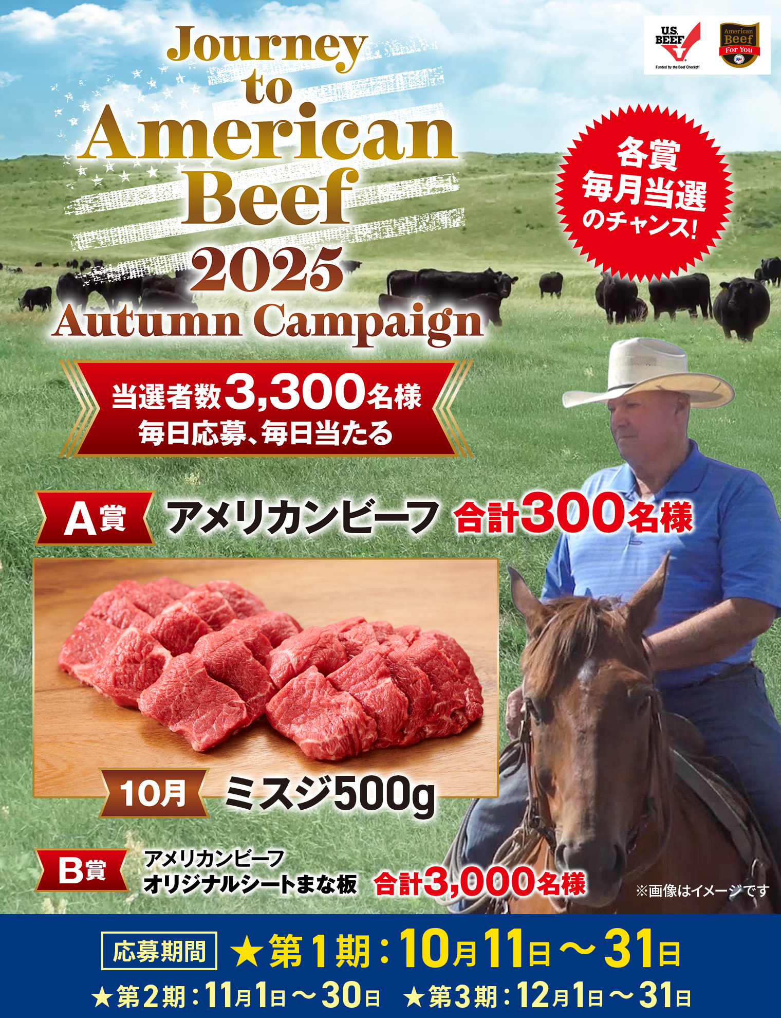 American Journey to American Beef 2025 Autumn Campaign