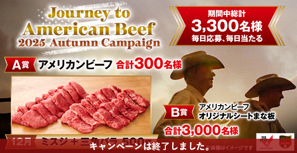 Journey to American Beef 2025 Autumn Campaign