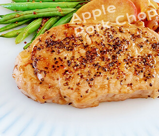 apple pork chop