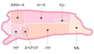 アメリカン ポークの部位 ディスクリプション 格付け 部位 データベース 米国食肉輸出連合会